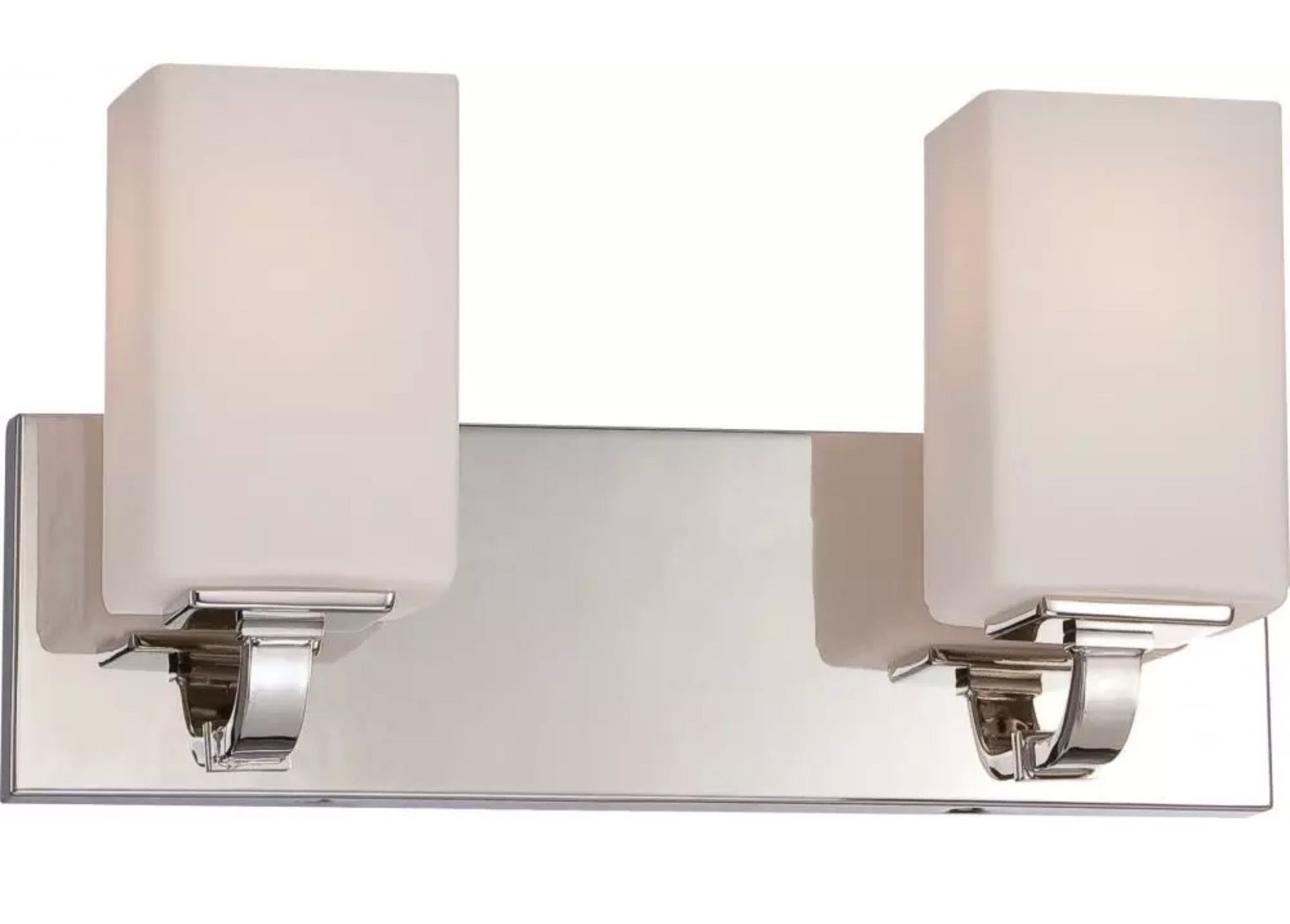 Nuvo Lighting 60/5182 Vista Bathroom Vanity Light Polished Nickel