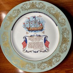 Commemorative patriotic Plate