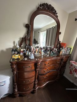 Large Dresser With Mirror