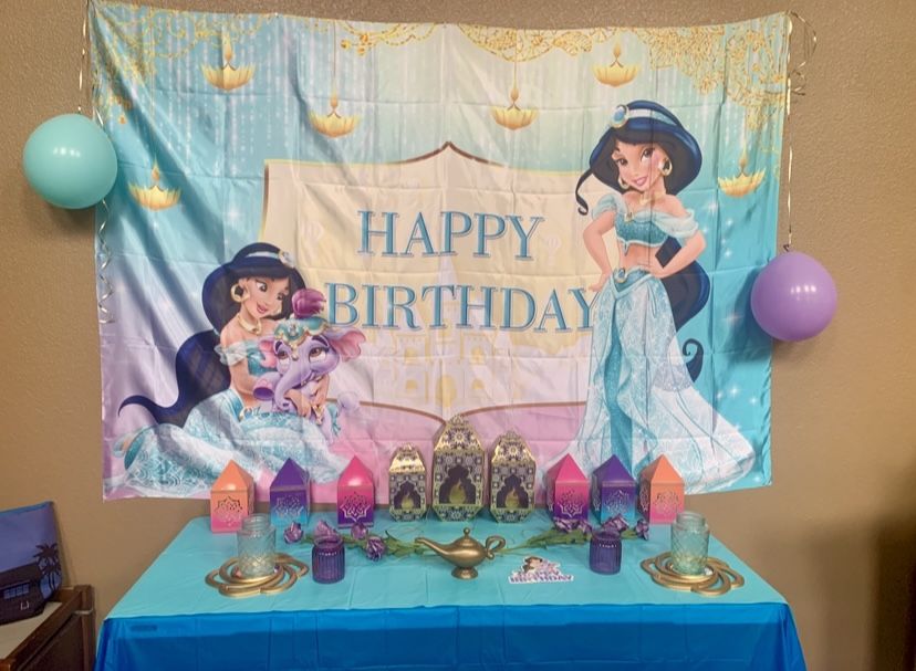 Jasmine From Aladdin Party Decorations
