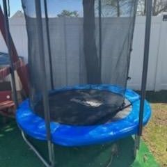 Kid 6ft Trampoline With Safety Net