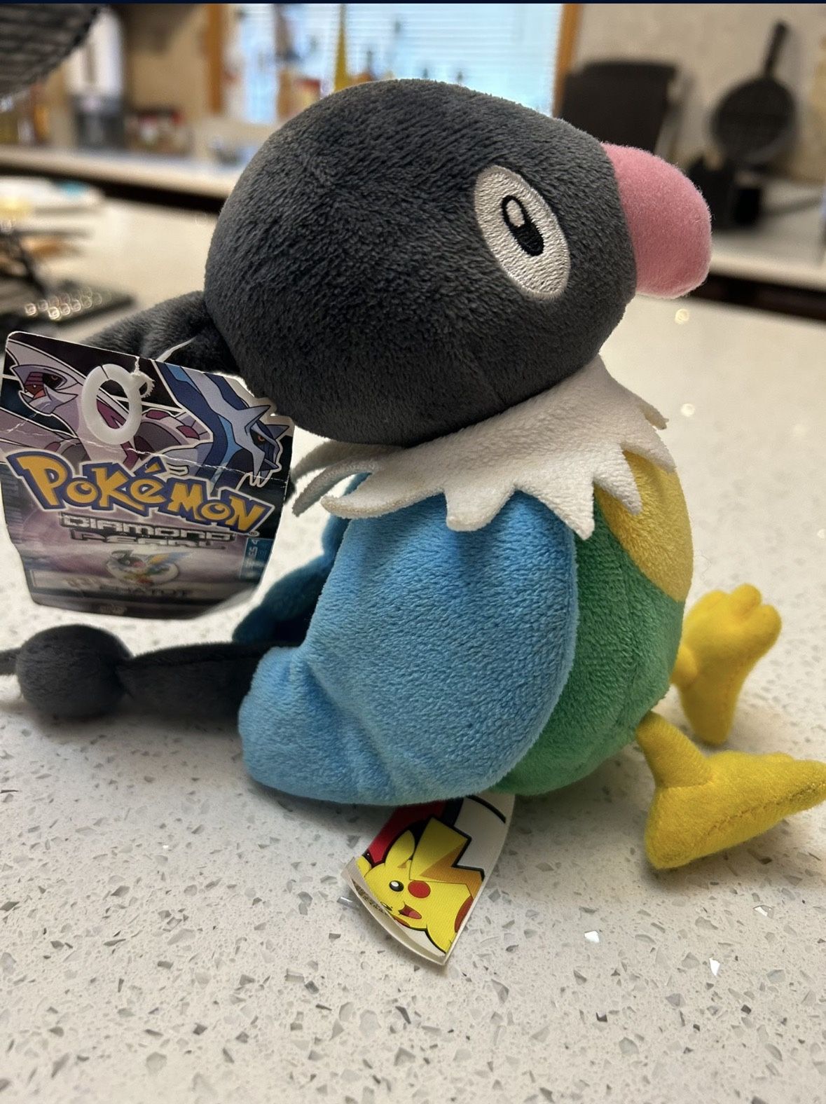 Rare Pokémon Plush Animal Chatot OBO