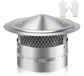12 inch Round Chimney Cap w/Screen