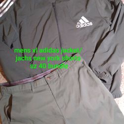 Mens Xl Adidas Jacket And Jachs Shorts Size 40
