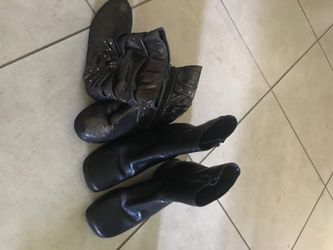Girls size 6 and 6 1/2 boots