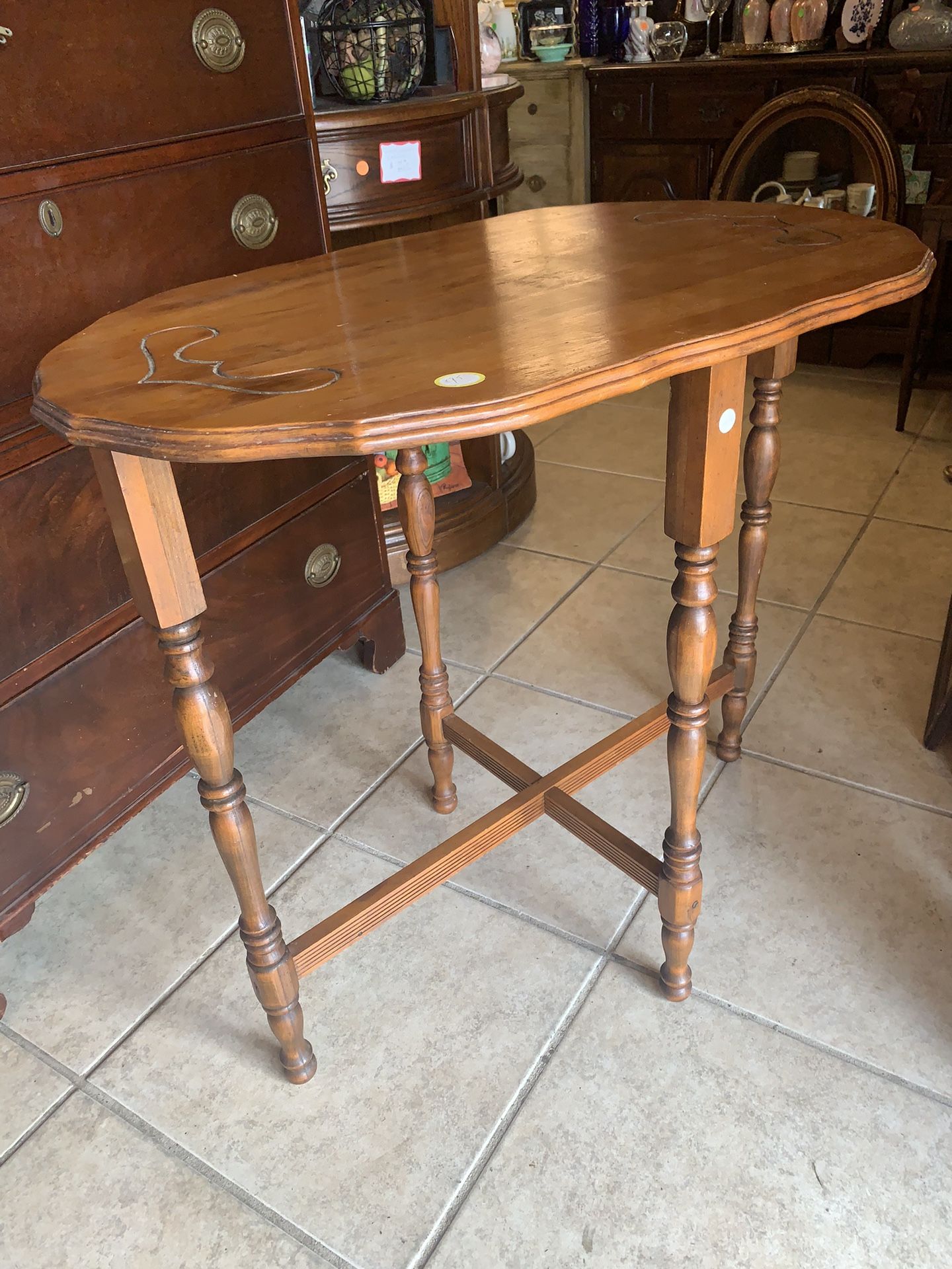 Beautiful, Solid Wood Antique Table