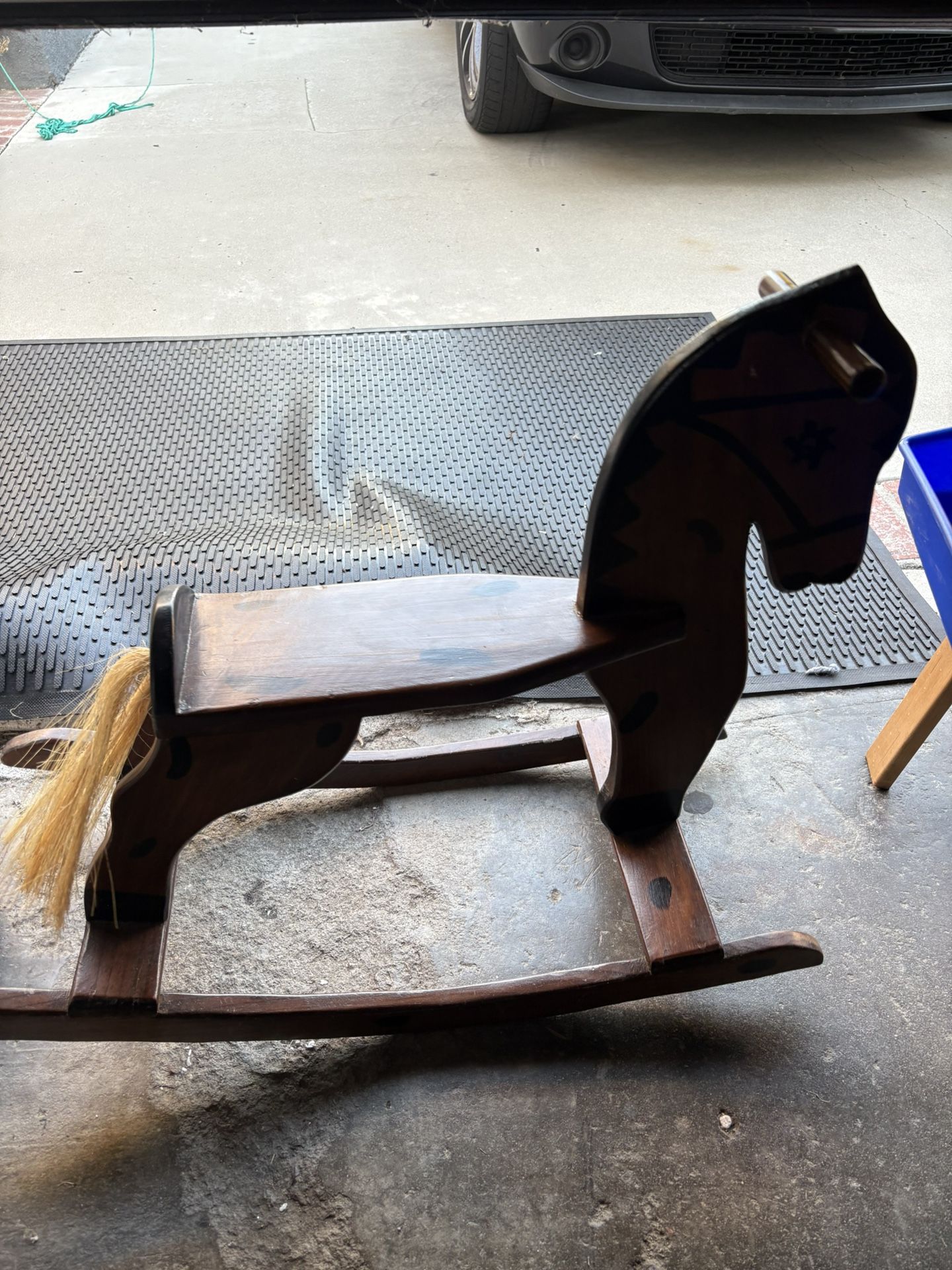 Horse See Saw (real Wood)