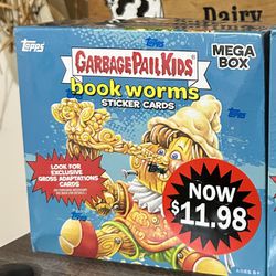 Topps Garbage Pail Kids Bookworms Mega Box