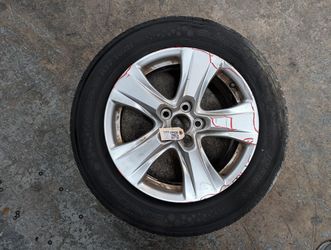 Wheel Rim 17 w Tire 22565 R17 2020 Toyota RAV4 42611-0R390 2019 2021 2022 X (T4204)