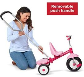 Radio Flyer Deluxe Steer & Stroll Trike

