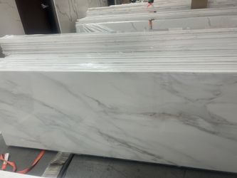 New Generation Printed Quartz / Calacatta Castana