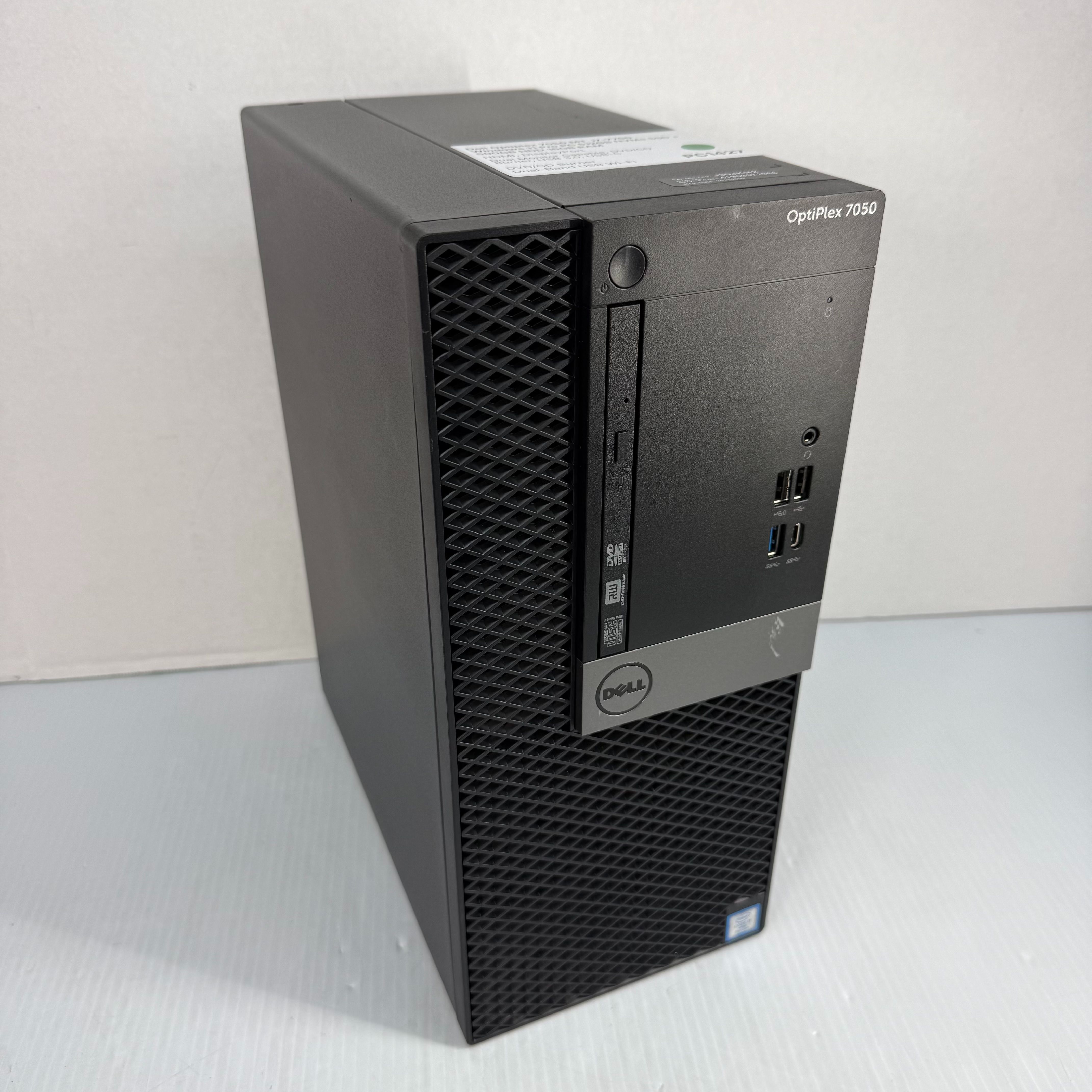 Dell Optiplex 7050 MT  i7-7700 Windows 11 Pro PC 512GB NVMe SSD + 500GB HDD 16GB RAM