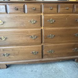 Wood dresser for sale