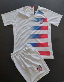 7+1 Children USA Kits Size XSMALL for U5-6 Soccer Uniforms 