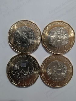 Fifa world cup coin set