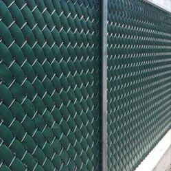 Chain Link Fence Privacy Wave