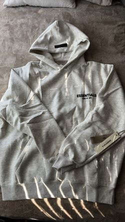 Fear of God Essentials Light Oatmeal Hoodie
