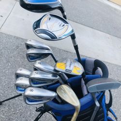 Golf Set 4-Wedge with Steel Shafts, Ping Driver