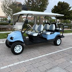 2017 Club Car Gas 6 Seater Golf Cart