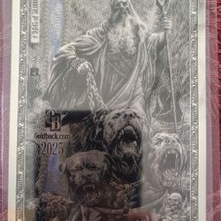 2025 Limited Edition 1 Silverback With Purple Hollow Strip