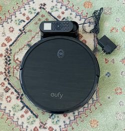 Eufy Robo Vacuum 115 - Black, 12" diameter