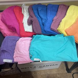 XS BELLA CANVAS SHIRTS