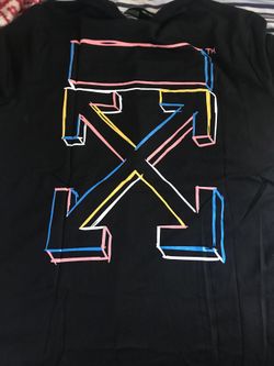 Off white tee size LARGE