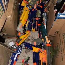 Nerf Guns 8 Dollars Each