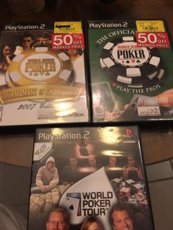 Ps2 poker bundle