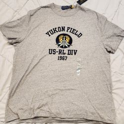 Polo Ralph Lauren Yukon Field Graphic T Shirt Classic Fit  Size XL NWT 
