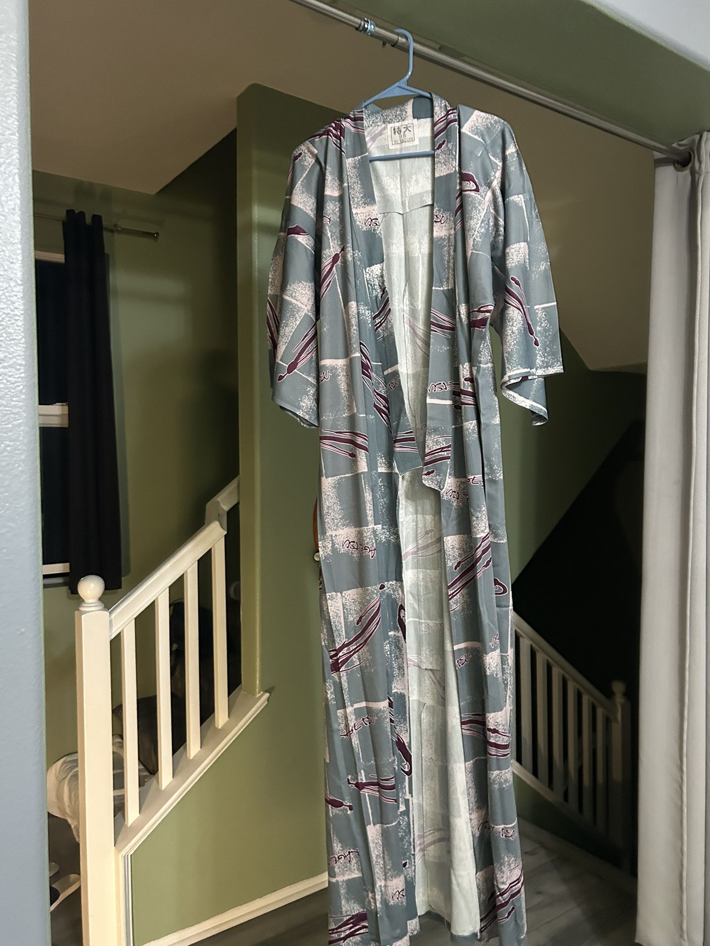 Japanese kimono Yukata Robe XL