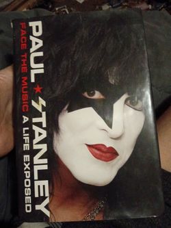 Paul Stanley signed autograph KISS book hardcover rock and roll