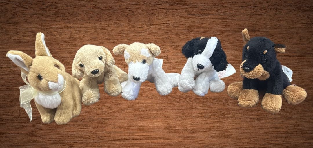 RUSS Classics plush collectibles lot  of 5 stuffed animals. 5”