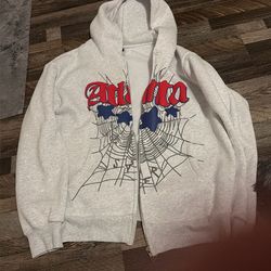 Sp5der Atlanta zipup hoodie
