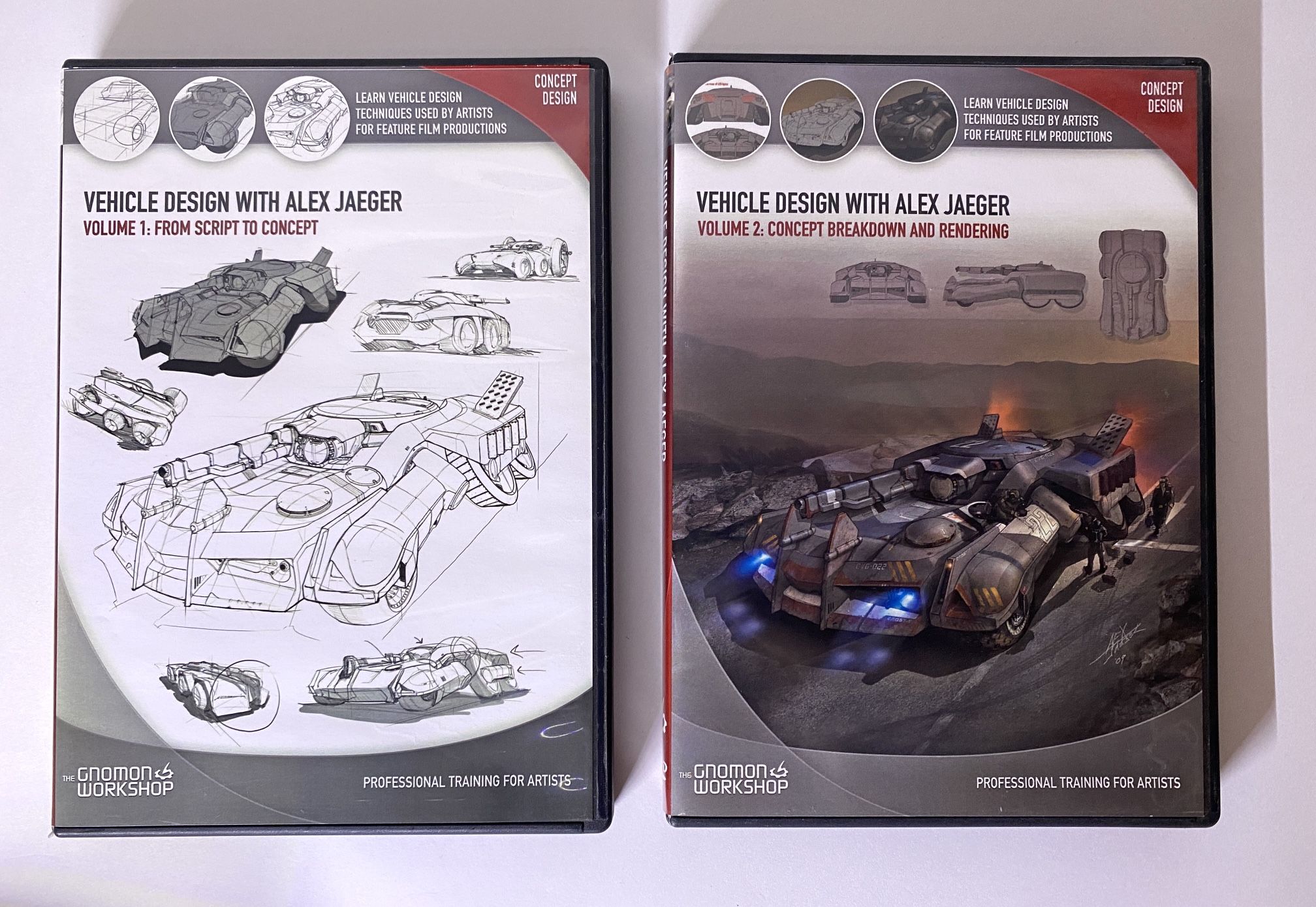 Vehicle Design with Alex Jaeger Volumes 1 & 2