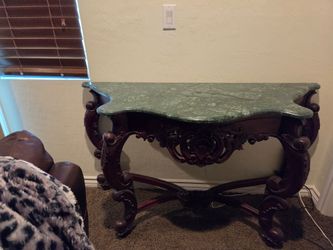 Wood vintage Perfect marble top