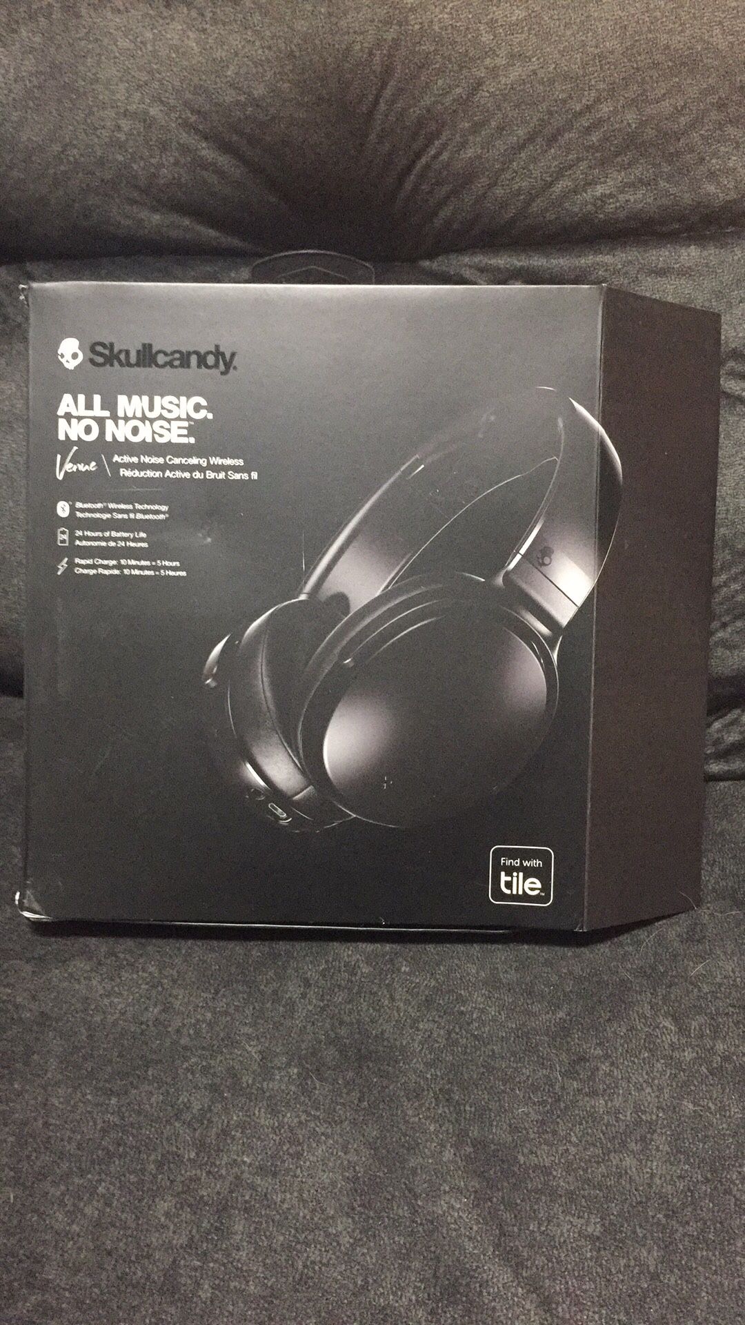 New Skullcandy wireless Bluetooth noise canceling headphones