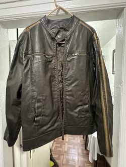 Brown leather Jacket