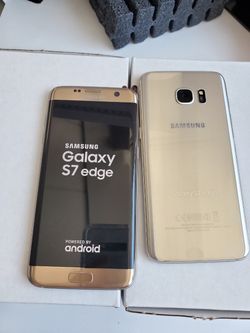 SAMSUNG GALAXY S7 EDGE 32GB FACTORY UNLOCKED EXCELLENT CONDITION EACH $215