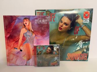 Taylor Swift Vinyl,CD,and Book Bundle