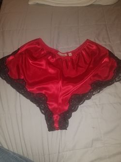 VS size M silk booty shorts