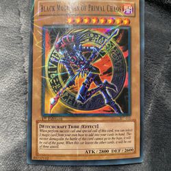 1st edition Black Magician of Primal Chaos Yu-Gi-Oh card 