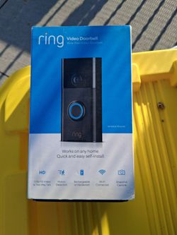 RING VIDEO DOORBELL CAMERA