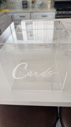 Acrylic Card Box