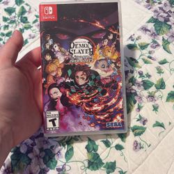 Demon Slayer Game For Nintendo Switch 