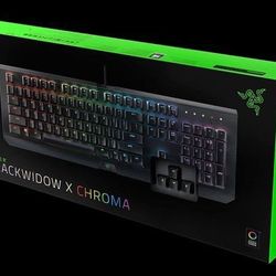 RAZER Blackwidow X Chroma (NEW)