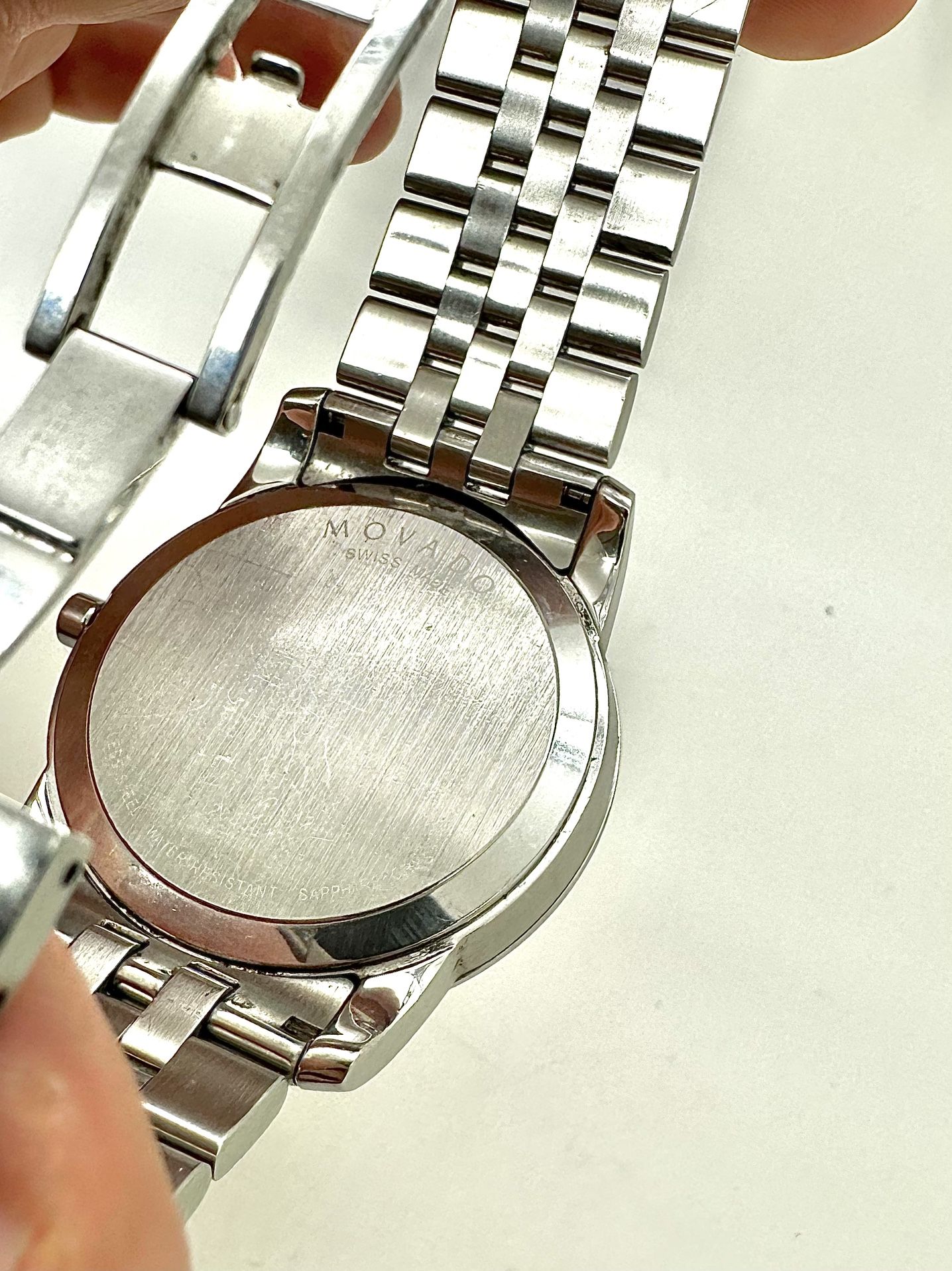 Movado Museum 0606505 28mm Steel Black Dial Quartz Ladies 