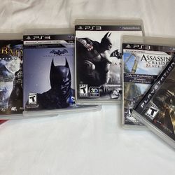 PS3 Batman Game Lot Of 6