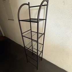Bronze Metal Rack 13.5 X 11 X 55