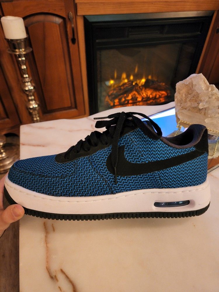 Nike Air Force 1 ELITE Textile Blue - laplaya.ma display picture 3
